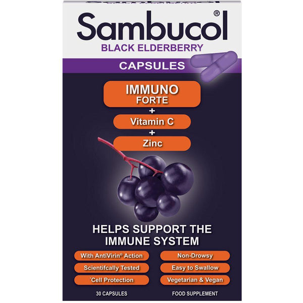 Sambucol Immuno Forte Capsules 30's