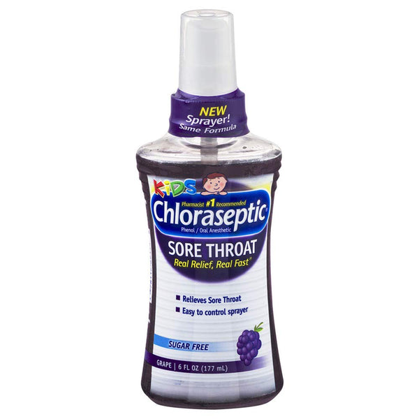 Chloraseptic Grape Sore Throt Spray Kids 177ml