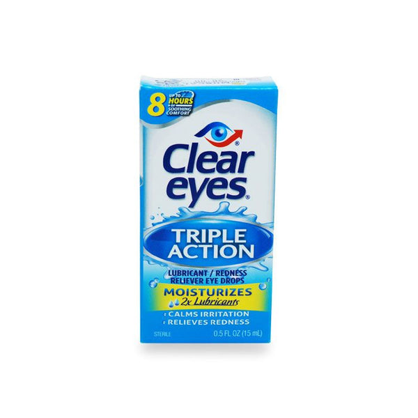 clear eyes triple action 15ml