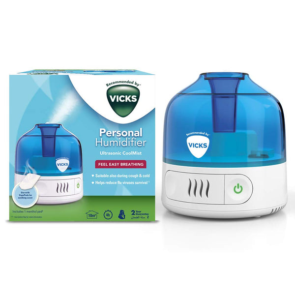 VICKS PERSONAL HUMIDIFIER ULTRASONIC COOLMIST