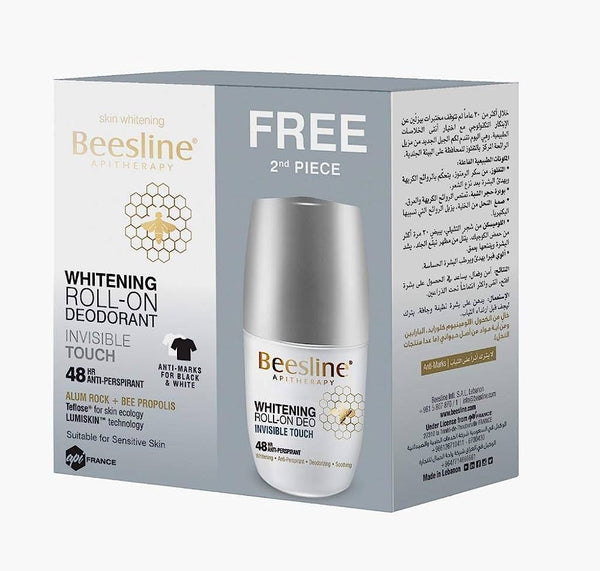 BEESLINE DEODRANT INVISIBLE TOUCH 1+1
