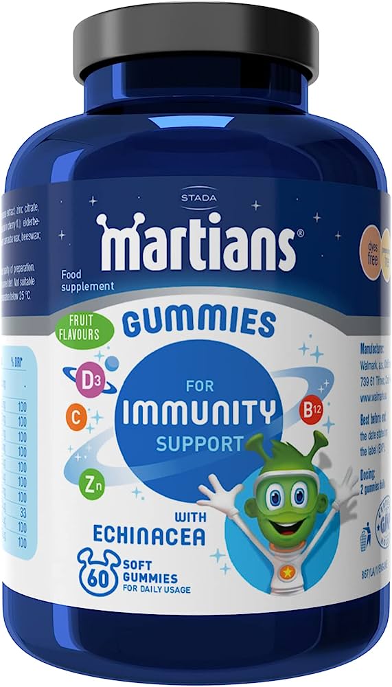 MARTIANS IMMUNITY ECHINACEA GUMMY 60S – zozopharmacy