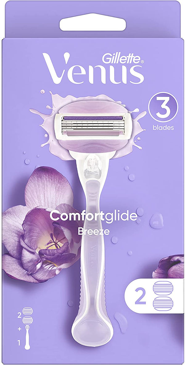 Gillette Razor Venus comfortglide Breeze 2s