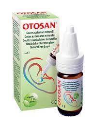 Otosan Natural Ear Drops with Organic Extracts - Artificial Colors Free, Artificial Preservatives Free, 10ml