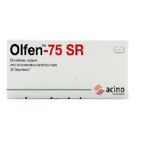 Olfen 75 Sr Diclofenac Sodium 10 Tablets