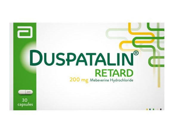 Duspatalin Retard 200Mg Mebeverine Hydrochloride 30 Capsules