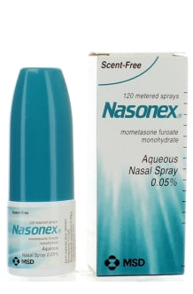 Nasonex Aqueous Nasal Spray Scent Free 120 Metered Sprays – zozopharmacy