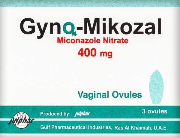 Gyno-Mikozal 400Mg 3 Capsules