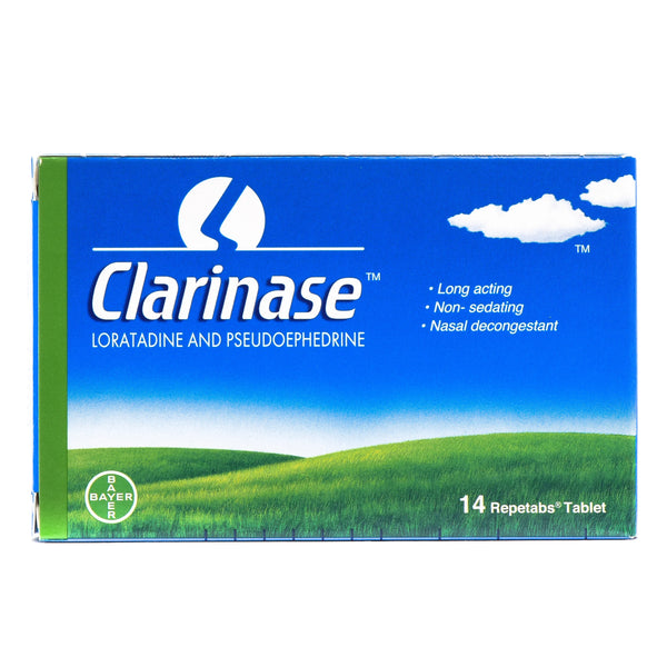 Clarinase Repetab 14 Tablets