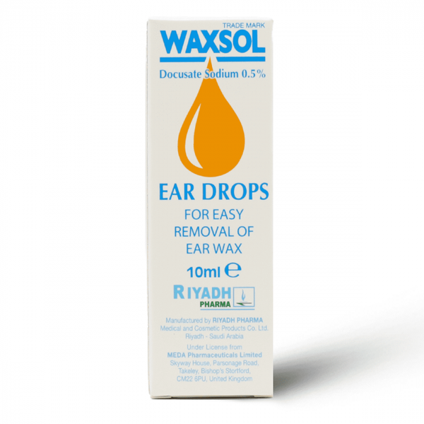 Waxsol Ear Drops Easy Removal Of Ear Wax 10 ml