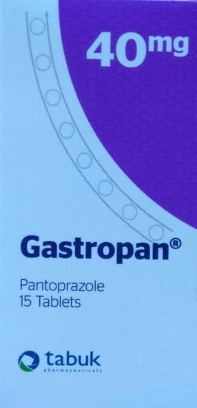 Gastropan pantoprazole 15 tablets 40mg