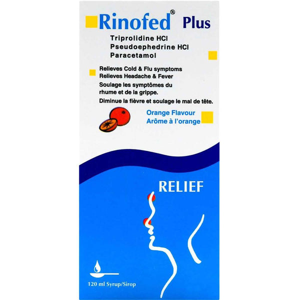 Rinofed Plus Syrup 120 ML