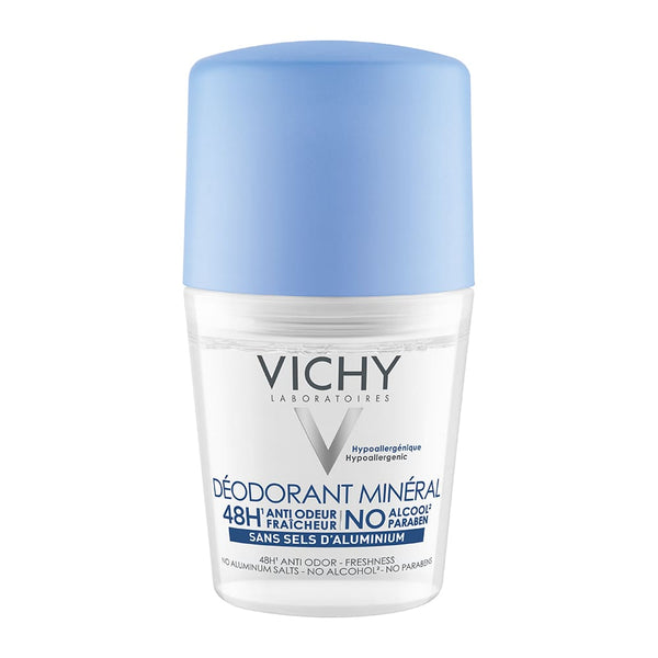 Vichy Deodorant 48Hr Mineral Aluminium Salts Free Roll On 50 ml