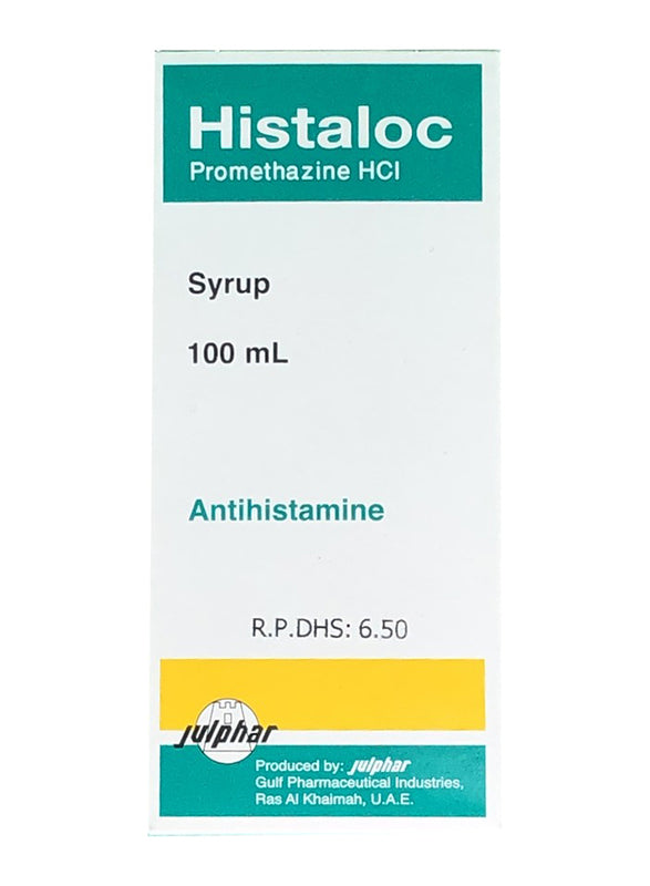 Histaloc Promethazine Hci Syrup, 100ml