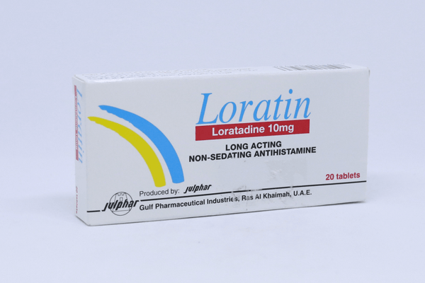 لوراتين لوراتادين Loratadine 10 مجم طويل المفعول 20 قرص