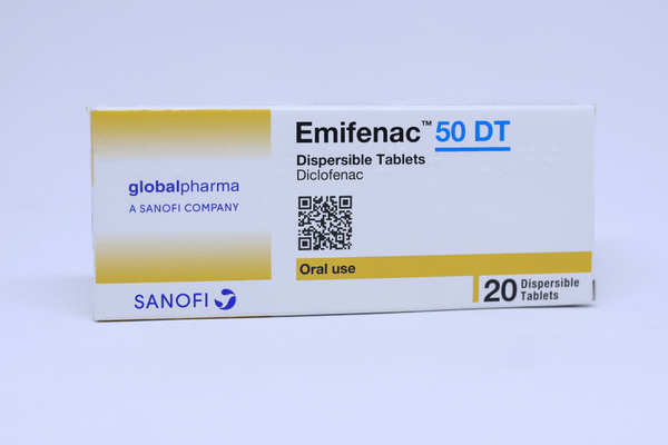 Emifenac 50mg dt tab 20s