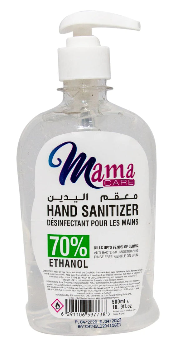 Mama Care Hand Sanitizer gel 500ml