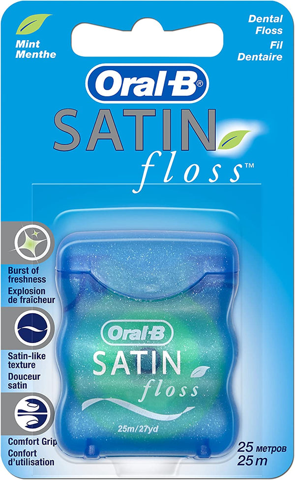 Oral B Satin Floss Mint 25 mtr