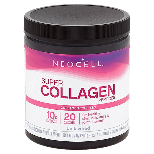 Neocell Super Collagen For Healthy Skin,Hair, Nails& Joint Support Unflavored 198Gm