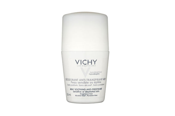 Vichy 48Hr Soothing Anti-Perspirant Roll-On (For Sensitive / Depilated Skin) 50ml