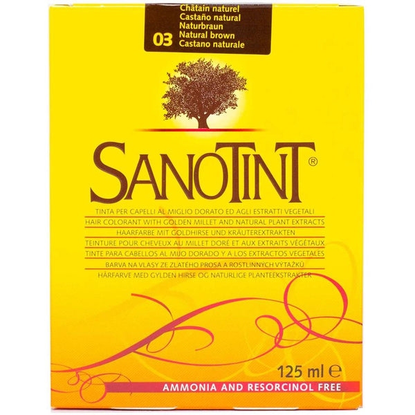 SANOTINT 03NATURAL BROWN 125ML