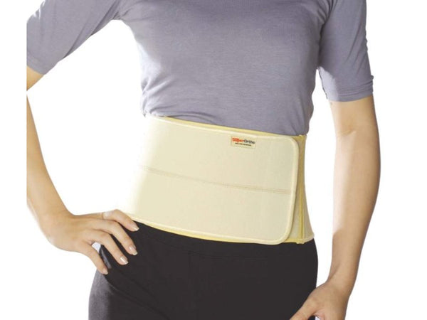 Super Ortho B5-029 Large Beige Deluxe 3 Panel Abdominal Binder (32-38 Inches) 1 pcs