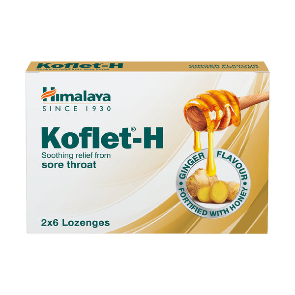 KOFLET H GINGER LOZENGES 12S