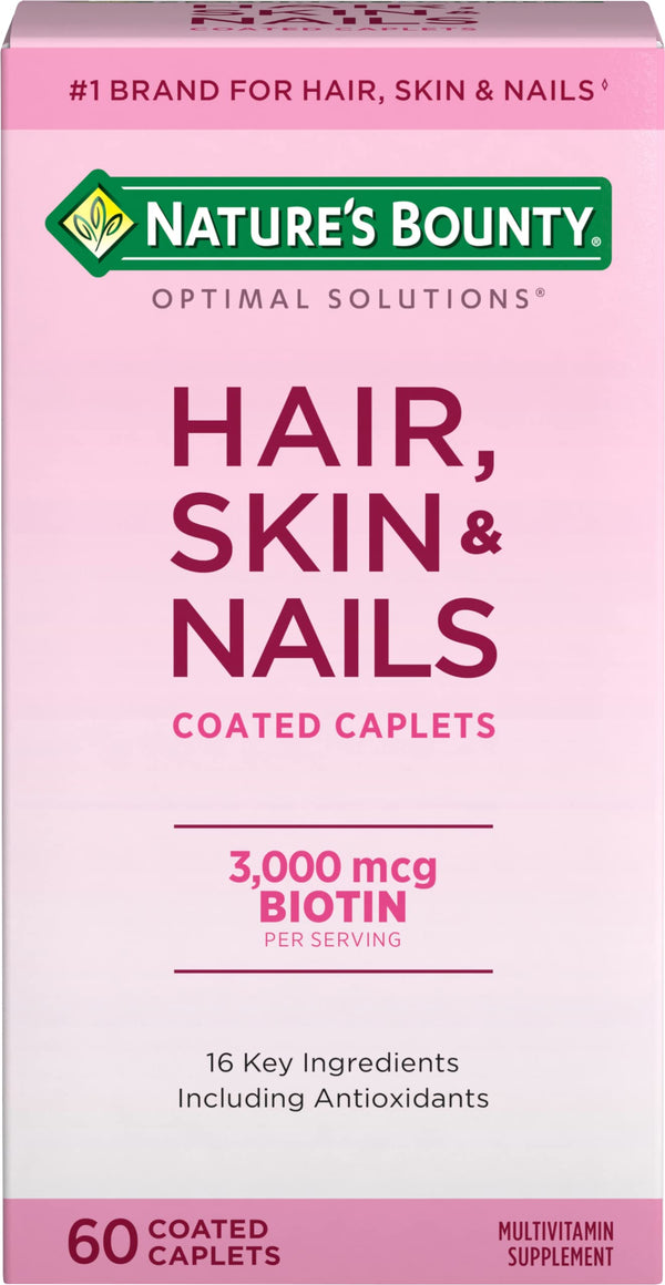 Natures Bounty Skin Hair & Nails 60's Tablets