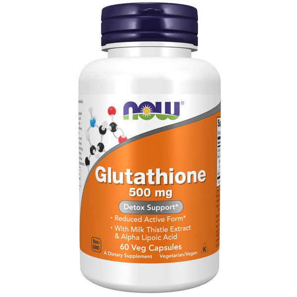 NOW GLUTATHIONE 500MG CAP 60S