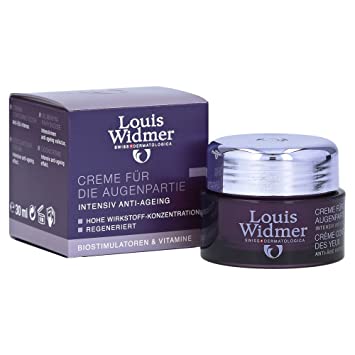 Louis Widmer Anti-Aging Eye Contour Cream Unscented with Biostimulants & Vitamins 30 ml