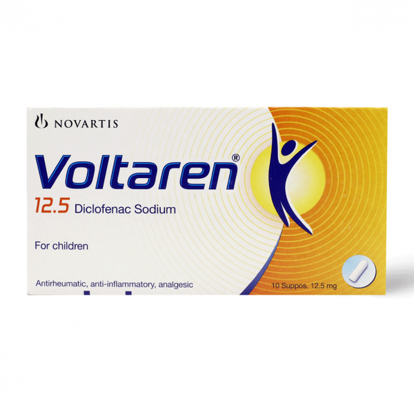 Voltaren 12.5Mg Suppositories, 10 Count