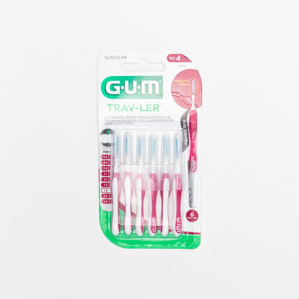 Gum Travler Interdental Brush 6's