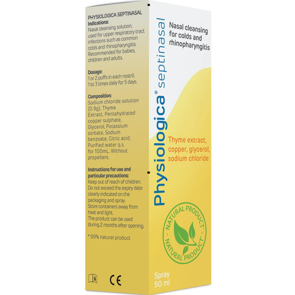 PHYSIOLOGICA NASAL SPRAY 50ML