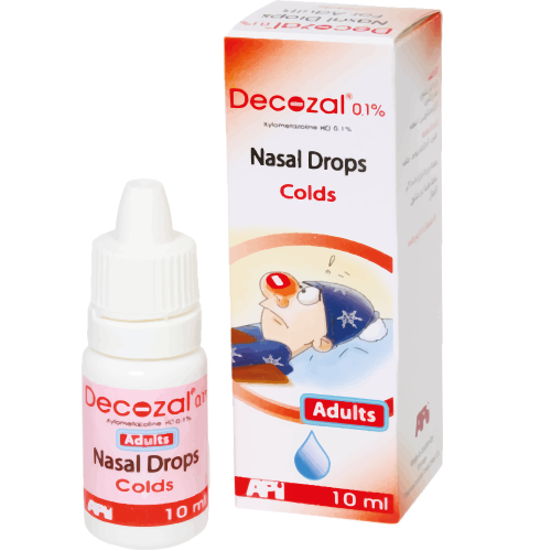 DECOZAL N/DROP 0.1% 10ML