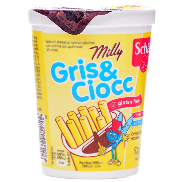 Schar Gluten Free Bread Sticks And Chocolate 52 g