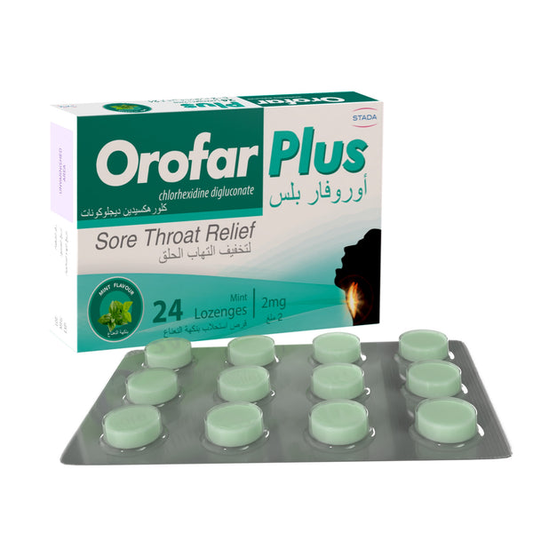 OROFAR PLUS MINT LOZ 24S