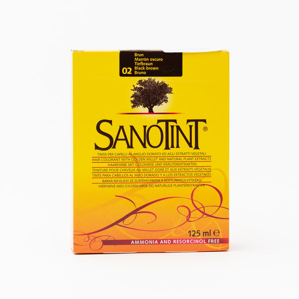 Sanotint Classic 02 Black Brown 125 ML