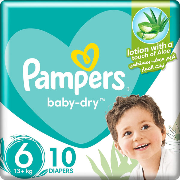 PAMPERS 6  10 DIAPERS