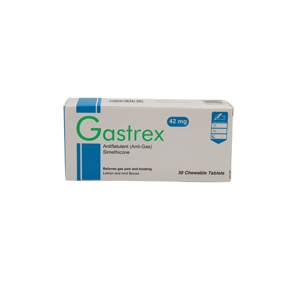 Gastrex Chewable Tab 30s – zozopharmacy