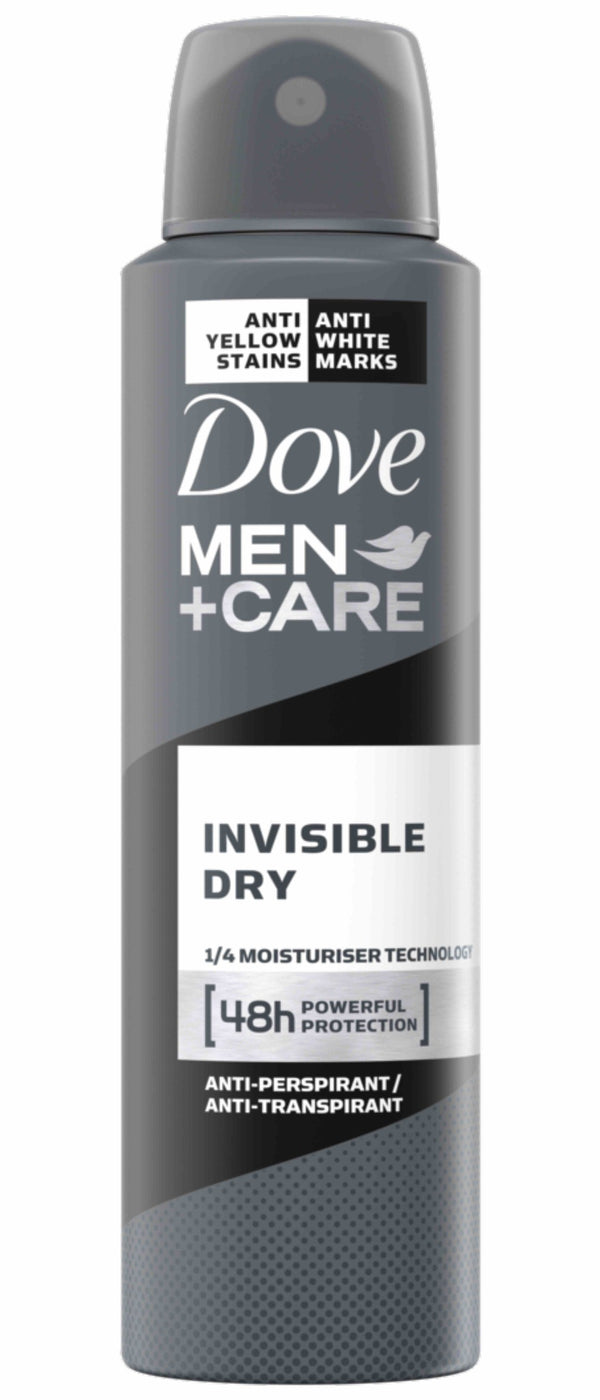 Dove Deodorant Invisible Dry Men 150 ml