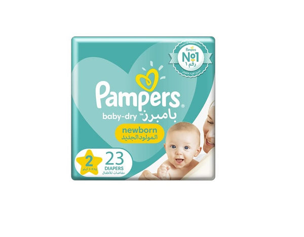 Pampers Baby Dry Diapers Size 2 23 pcs