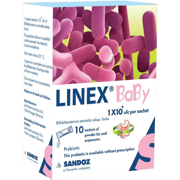 Linex Baby 100mg  P.F.O.A  Sachet 10s