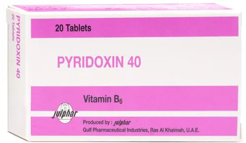 PYRIDOXIN 40 TAB 20S