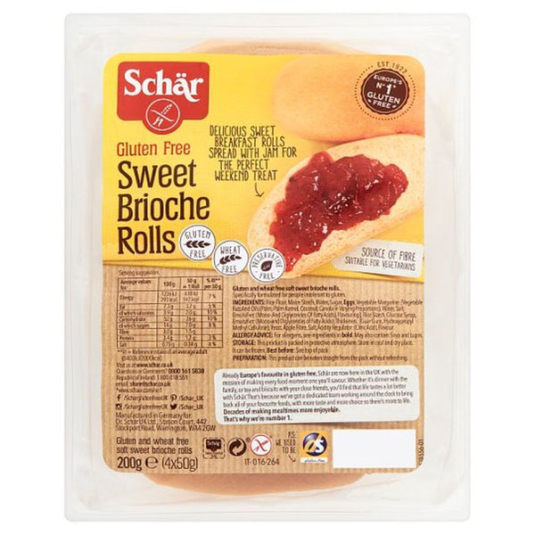 Schar Matin Sweet Rolls 200 g