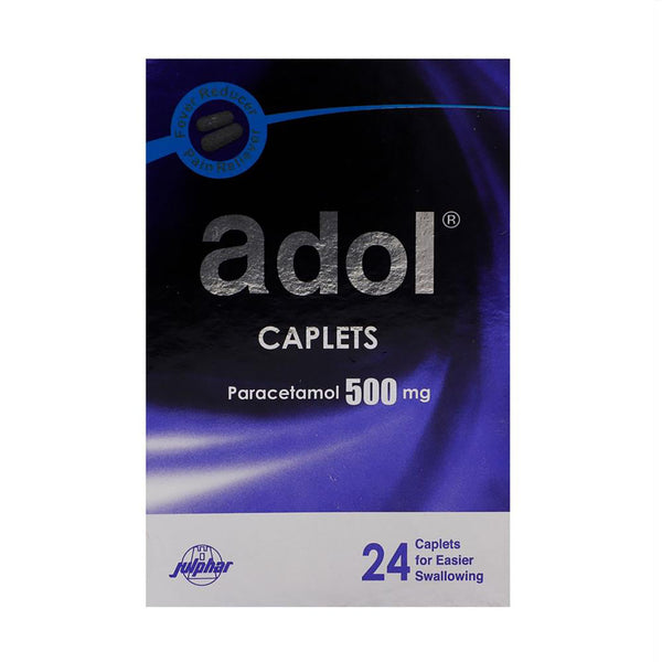 Adol Caplets 500 Mg 24 Pieces