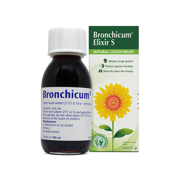 Bronchicum Elixir 100 ml Bottle