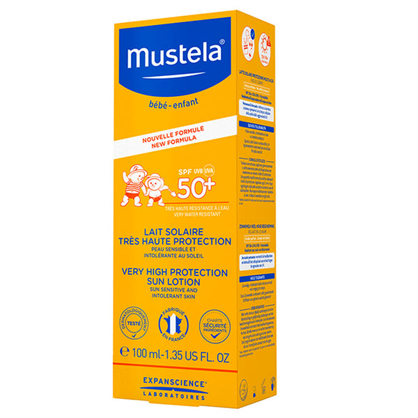 Mustela Sun Lotion SPF 50+ (Face & Body ) 100 Ml