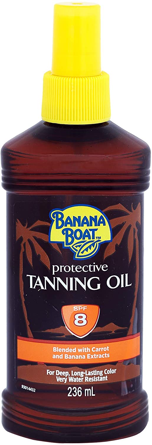 Banana Boat Tan Oil SPF8 - 236ml