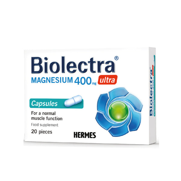 Biolectra Magnesium 400mg Ultra Capsule 20s