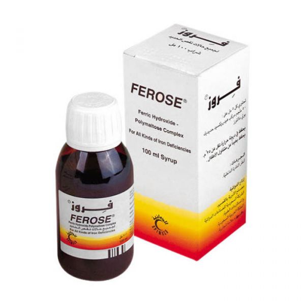 FEROSE 50MG SYRUP 100ML